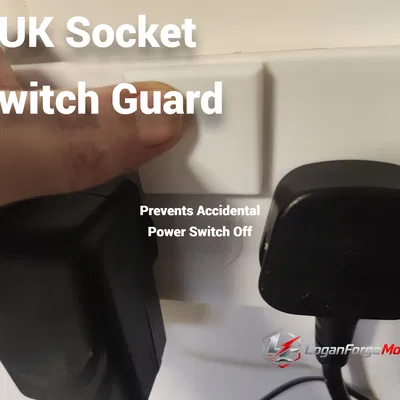 SocketGuard V2.1 – Ốp bảo vệ công tắc ổ cắm đôi chuẩn UK