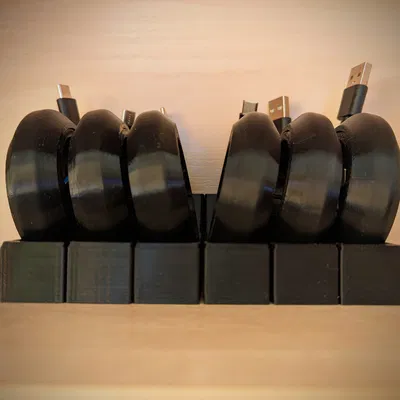 Đế gắn cạnh cho cuộn dây Next‑Gen USB & More (Bản Remix)