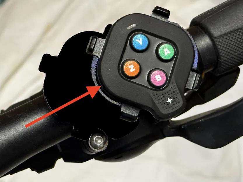 Ngàm gắn Zwift Click v2 cho ghi-đông thẳng (Flat Bar) v1.1 - Image 1