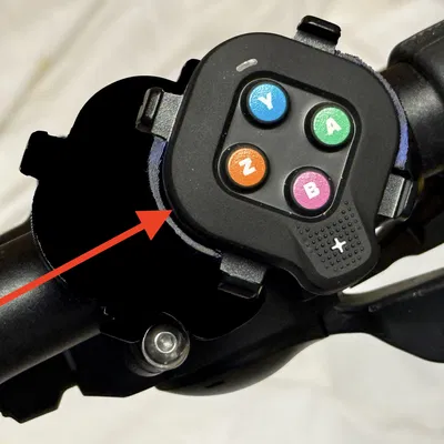 Ngàm gắn Zwift Click v2 cho ghi-đông thẳng (Flat Bar) v1.1