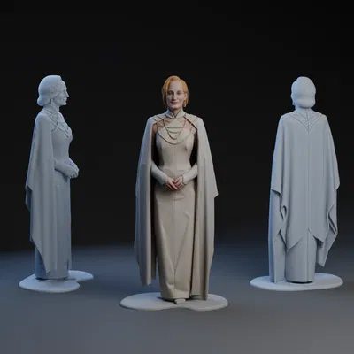 Mô hình 3D Mon Mothma Star Wars Andor - File STL chất lượng cao