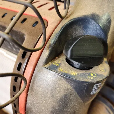 Núm xoay thay thế cho máy sưởi Big Buddy Heater - Hướng dẫn in 3D