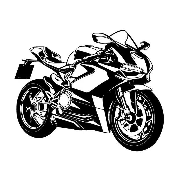 Mô hình trang trí tranh treo tường Sportbike cực ngầu cho tín đồ tốc độ - Image 1