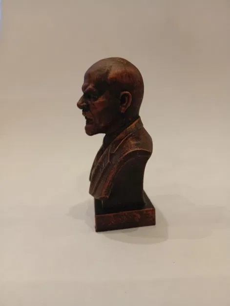 Mô hình tượng bán thân Vladimir Lenin 7cm - File in 3D chất lượng - Image 2