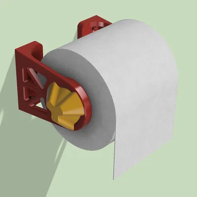 Giá treo giấy vệ sinh, khăn giấy in 3D thông minh