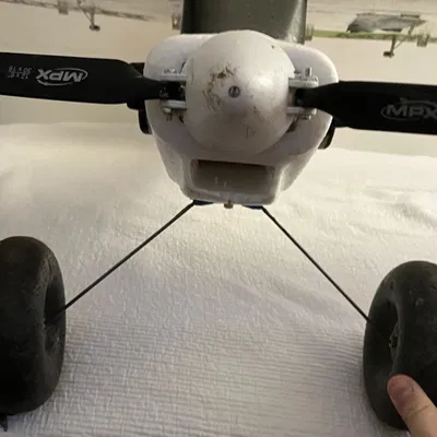 Bộ phận giữ càng đáp (Gear holder) cho máy bay Multiplex Fun Cup