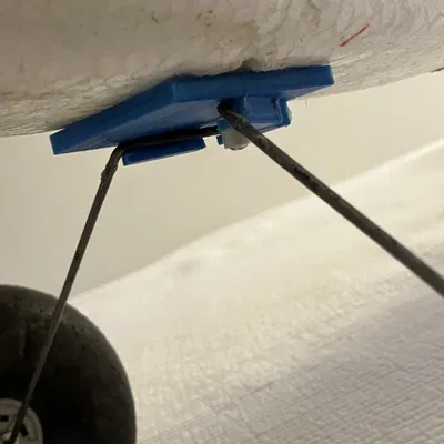 Bộ phận giữ càng đáp (Gear holder) cho máy bay Multiplex Fun Cup