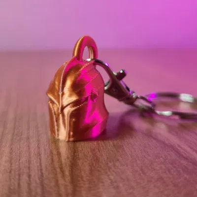 Móc Khóa Hình Mũ Chiến Binh