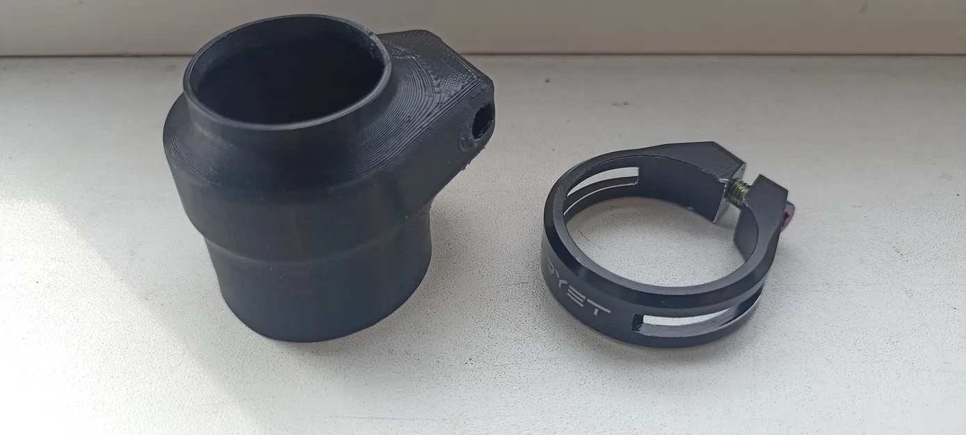 Chắn bùn in 3D cho cọc yên xe đạp Lexon Spirit 2025 (31.6mm) - Image 1