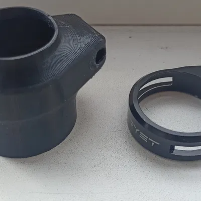 Chắn bùn in 3D cho cọc yên xe đạp Lexon Spirit 2025 (31.6mm)