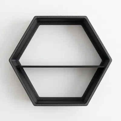 Kệ lục giác Ultimate Hex Shelf | Họa tiết Fuzzy Skin & Hilbert Curve