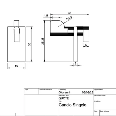 Móc treo đa năng ORGANIZER GT529 - Giải pháp sắp xếp không gian thông minh