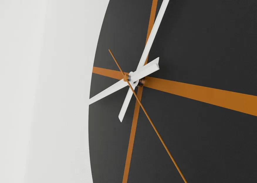 Đồng hồ treo tường tối giản – 3D Printing - Image 5