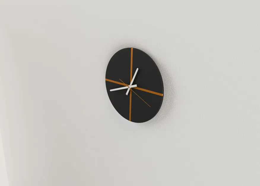 Đồng hồ treo tường tối giản – 3D Printing - Image 7