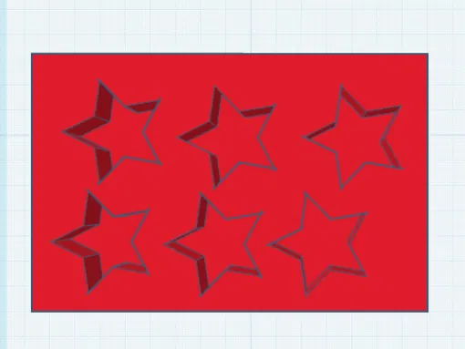 Khuôn làm đá hình ngôi sao (TPU star ice cube maker) tiện lợi - Image 1