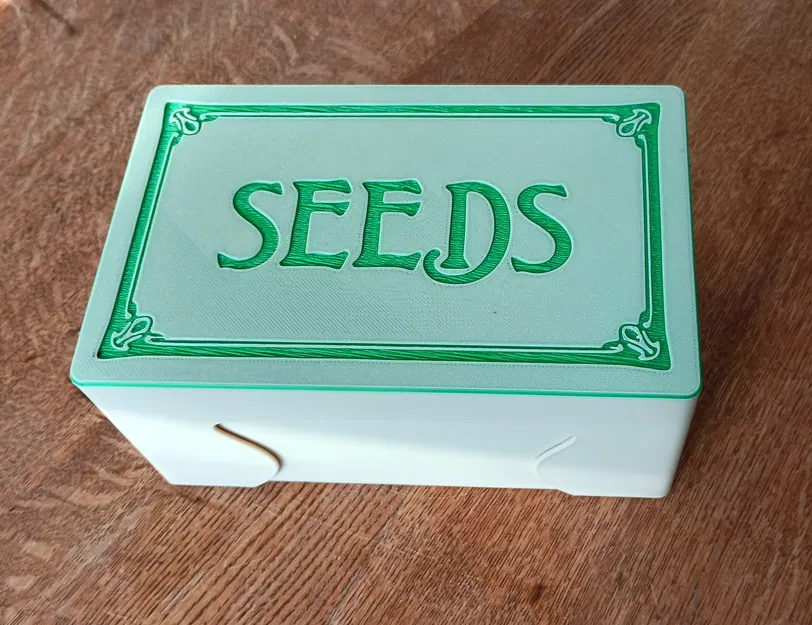 Hộp đựng gói hạt giống phong cách cổ điển - Image 2