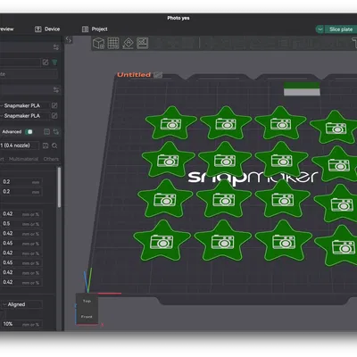 Huy hiệu thông báo quyền riêng tư khi chụp ảnh tại sự kiện