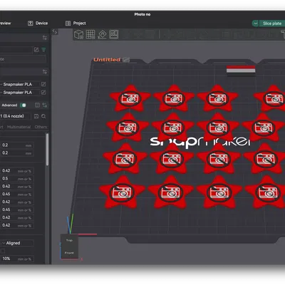 Huy hiệu thông báo quyền riêng tư khi chụp ảnh tại sự kiện
