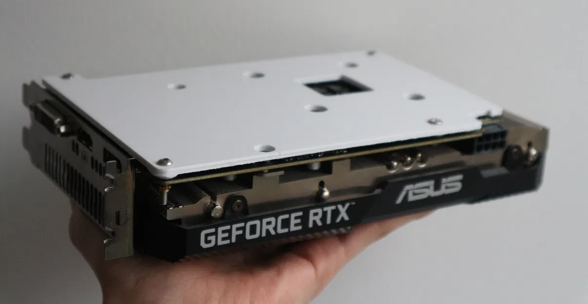 Backplate in 3D cho card đồ họa ASUS DUAL RTX 2070 MINI - Image 1