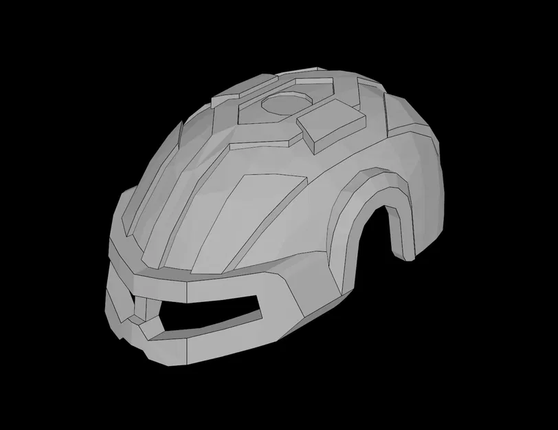 Mũ bảo hiểm tương thích Lego Hero Factory (92208.dat) cho mô hình - Image 1