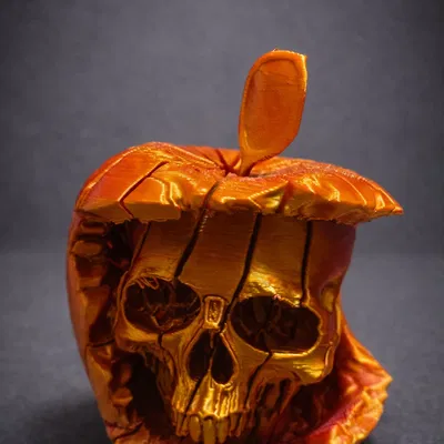 Đồ chơi Fidget Trái Táo Đầu Lâu Rùng Rợn