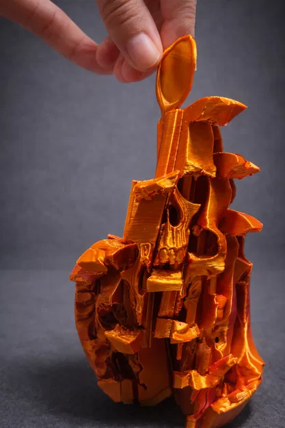 Đồ chơi Fidget Trái Táo Đầu Lâu Rùng Rợn - Image 2