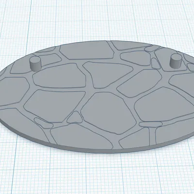 Đế Trưng Bày Mô Hình Action Figure 6 Inch Giả Đá Bền Đẹp