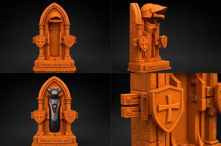 Henry's Armoury - Giá đỡ Philips OneBlade (Lấy cảm hứng từ Kingdom Come Deliverance) - Image 2