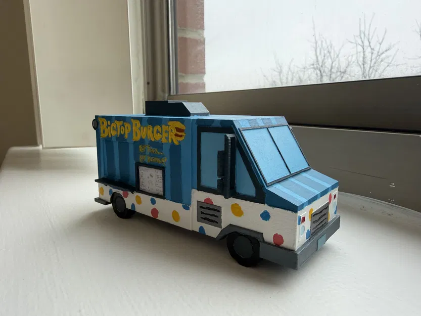 Mô hình xe tải đồ ăn Worthikids Bigtop Burger - Image 3