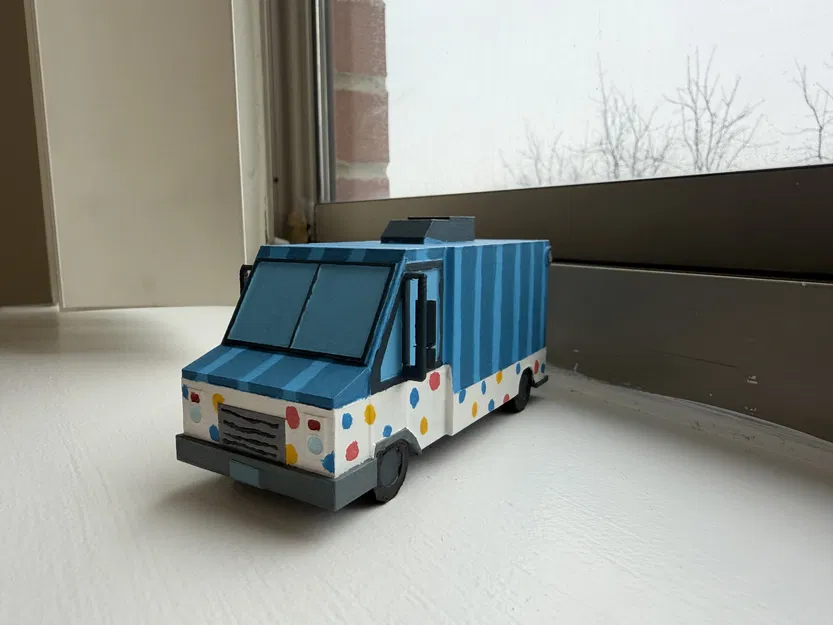 Mô hình xe tải đồ ăn Worthikids Bigtop Burger - Image 4