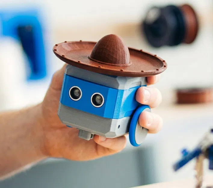 Bộ phụ kiện mũ (Robot Otto Hats) in 3D - Tạo phong cách cho Robot Otto - Image 1