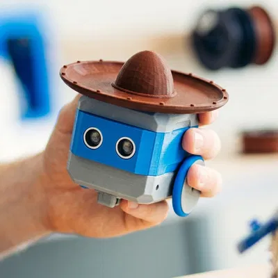 Bộ phụ kiện mũ (Robot Otto Hats) in 3D - Tạo phong cách cho Robot Otto