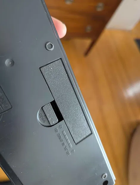 Nắp đậy pin thay thế cho đàn Casio PT-10 (File in 3D) - Image 1