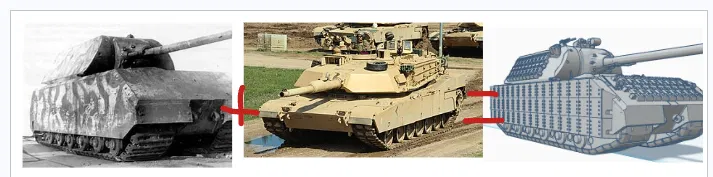 Mô hình xe tăng Maus SEPv3 Tusk 2 - Image 1