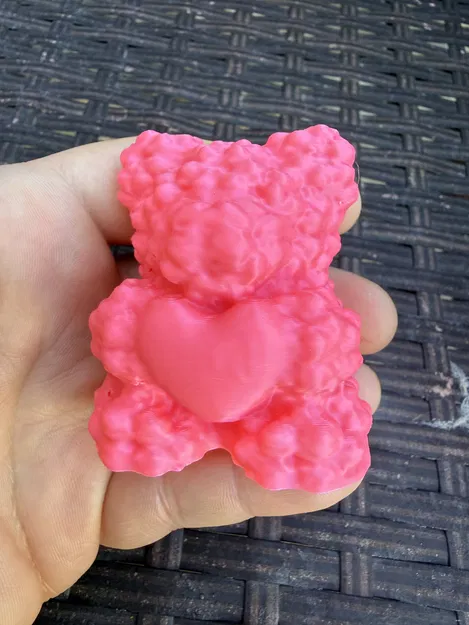 Gấu bông ôm trái tim quà tặng Ngày Quốc tế Phụ nữ - Image 2