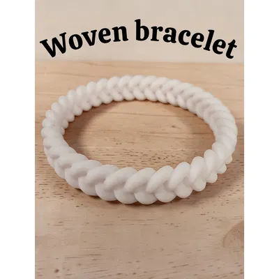 Mẫu in 3D vòng tay đan tết (Woven Bracelet) cực xinh và dễ in