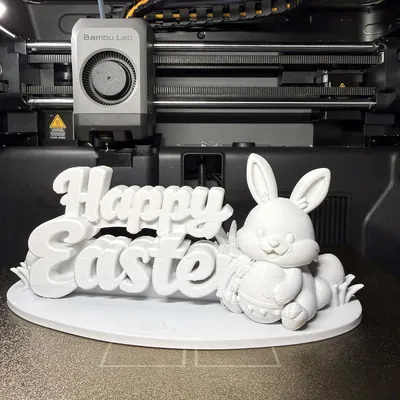 Chú Thỏ Phục Sinh Vui Vẻ – Vật Phẩm Trang Trí Đáng Yêu Cho Lễ Phục Sinh
