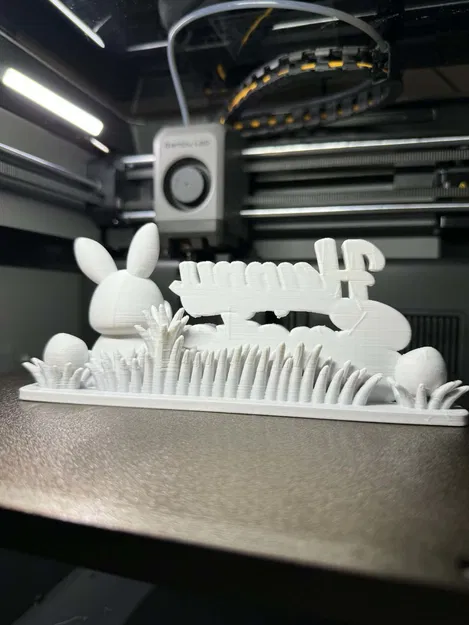 Chú Thỏ Phục Sinh Vui Vẻ – Vật Phẩm Trang Trí Đáng Yêu Cho Lễ Phục Sinh - Image 3