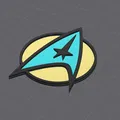 Biểu tượng Huy hiệu Hạm đội Sao Star Trek - Thumbnail 1
