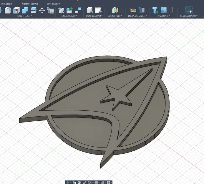 Biểu tượng Huy hiệu Hạm đội Sao Star Trek - Image 3