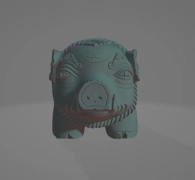 Mô hình chú Heo hoặc Heo rừng (Chancho o Jabali) - Image 2