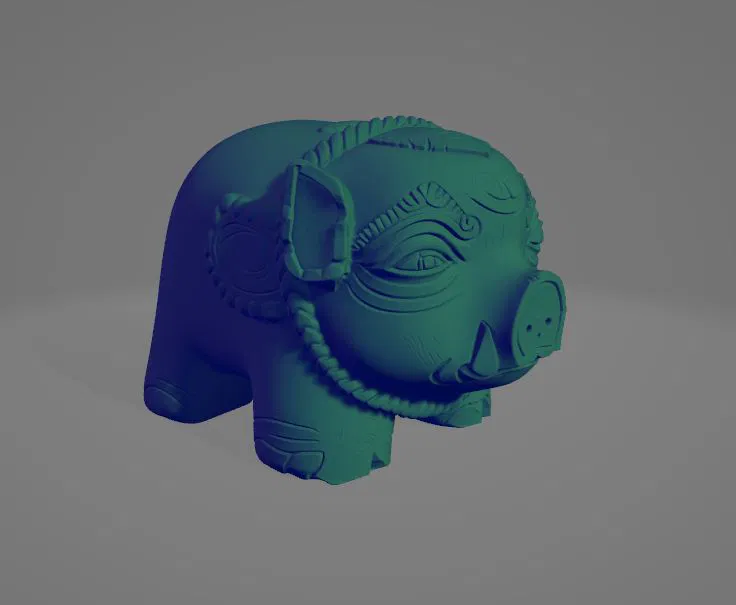 Mô hình chú Heo hoặc Heo rừng (Chancho o Jabali) - Image 3