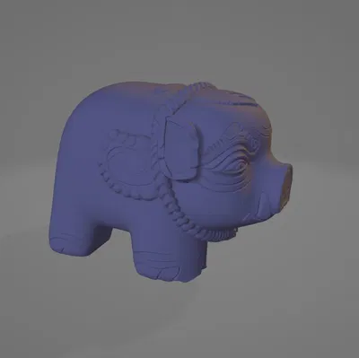 Mô hình chú Heo hoặc Heo rừng (Chancho o Jabali)