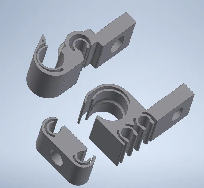 Kẹp giữ ống dầu phanh và ống nhiên liệu cho xe Chevrolet K2500 đời 94 - Image 1