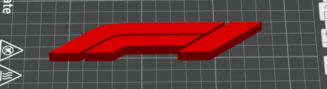 Mô hình logo F1 in 3D đẹp mắt cho người đam mê đua xe - Image 1