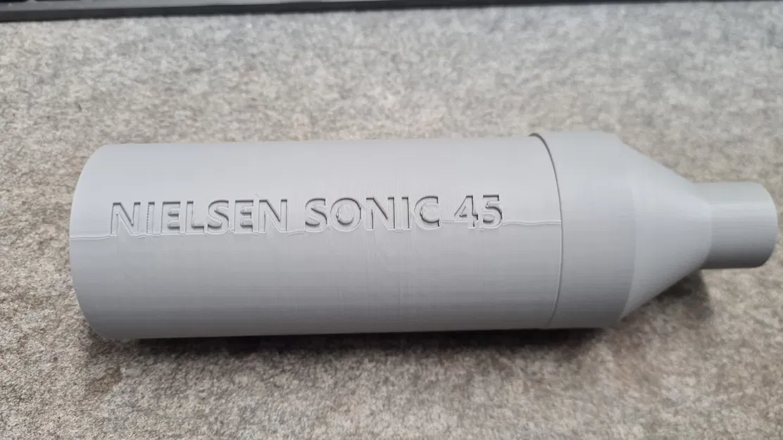 Bộ dụng cụ vệ sinh bộ giảm thanh Nielsen Sonic 45 (Bắn hạt óc chó & Siêu âm) - Image 1