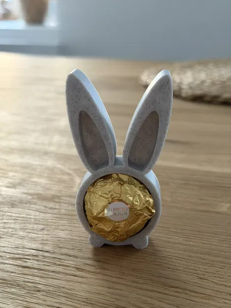 Giá đỡ sô-cô-la hình thỏ Ferrero Rocher - Phụ kiện trang trí 3D - Image 1