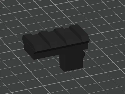 Ray Picatinny Gắn Phía Sau Cho Sig P250 - Tùy Biến Đơn Giản - Image 1