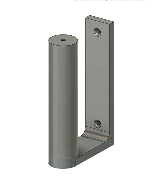 Giá đỡ giấy lau loại nhỏ (Putzpapierhalter) - Image 1