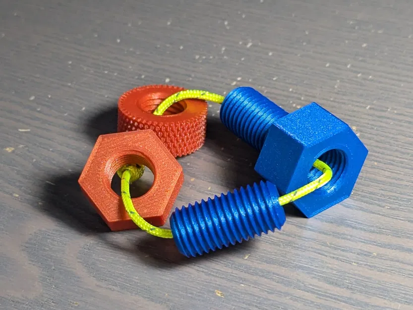 Đồ chơi vặn ốc Nut and Bolt Fidget - Image 1